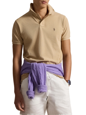 ΑΝΔΡΙΚΗ POLO ΜΠΛΟΥΖΑ | Μπεζ  XL