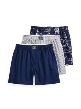 ΑΝΔΡΙΚΟ SHORTS ΠΙΤΖΑΜΑ ΣΕΤ 3 ΤΜΧ | Πολύχρωμο XXL