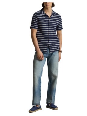 ΑΝΔΡΙΚΟ ΠΛΕΚΤΟ ΚΟΝΤΟΜΑΝΙΚΟ ΠΟΥΚΑΜΙΣΟ | Ριγέ  L