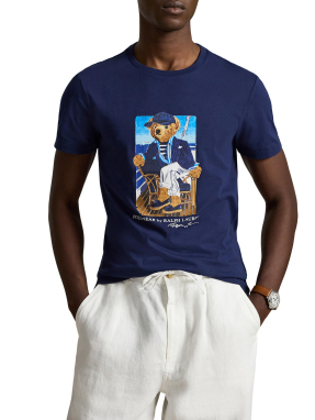ΑΝΔΡΙΚΟ T-SHIRT | Μπλε Σκούρο  L