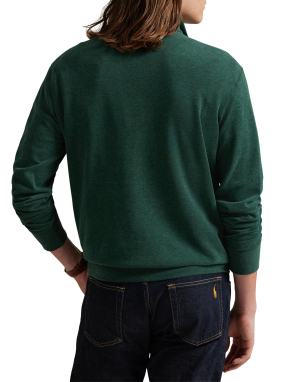 ΑΝΔΡΙΚΟ ΠΟΥΛΟΒΕΡ HALF-ZIP | Πράσινο  XL