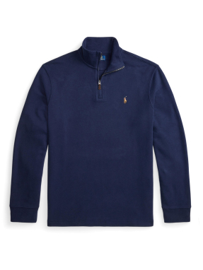 ΑΝΔΡΙΚΟ ΠΟΥΛΟΒΕΡ HALF-ZIP | Μπλε Σκούρο  XL