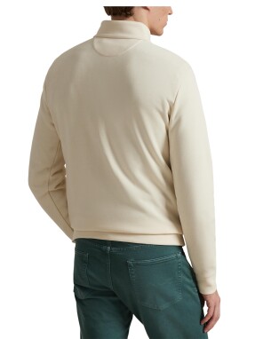 ΑΝΔΡΙΚΟ ΠΟΥΛΟΒΕΡ HALF-ZIP | Μπεζ M