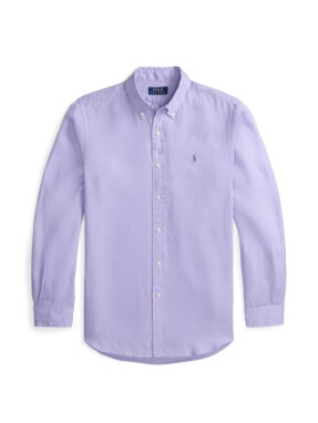 ΑΝΔΡΙΚΟ ΛΙΝΟ ΠΟΥΚΑΜΙΣΟ | Μπλε XXL