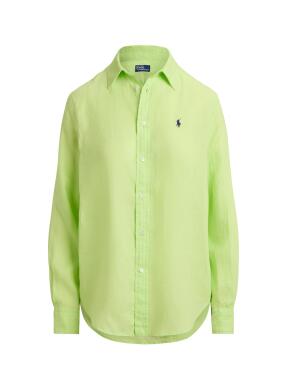 ΓΥΝΑΙΚΕΙΟ ΛΙΝΟ ΠΟΥΚΑΜΙΣΟ | Πράσινο S