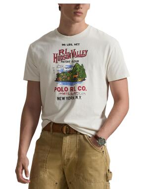 ΑΝΔΡΙΚΟ T-SHIRT | Εκρού L