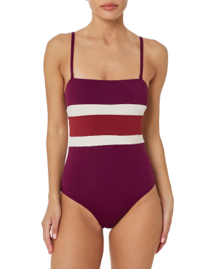 DNUD SW SWIMBODIES 1P BANDEAU | Μωβ Σκούρο XL