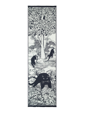 ΓΥΝΑΙΚΕΙΟ ΚΑΣΚΟΛ | Ασπρόμαυρο ONE SIZE