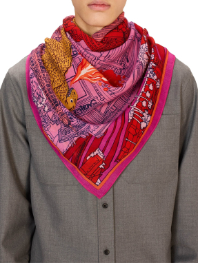 UNISEX ΜΑΛΛΙΝΟ ΦΟΥΛΑΡΙ | Κόκκινο ONE SIZE