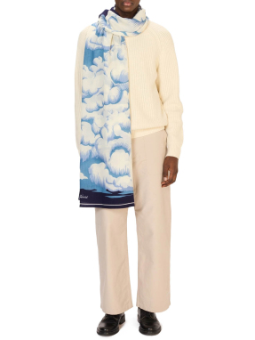 ΑΝΔΡΙΚΟ ΜΑΛΛΙΝΟ ΚΑΣΚΟΛ | Μπλε ONE SIZE