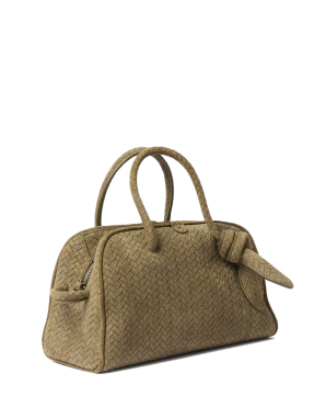 ΓΥΝΑΙΚΕΙΑ SUEDE ΤΣΑΝΤΑ ΧΕΙΡΟΣ LE PETIT TURISMO | Χακί