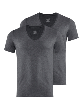 ΑΝΔΡΙΚΟ T-SHIRT ΣΕΤ 2 ΤΜΧ | Γκρι XL