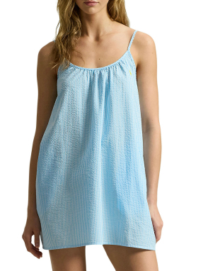 ΓΥΝΑΙΚΕΙΟ NIGHTDRESS | Γαλάζιο XS