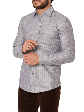 ΑΝΔΡΙΚΟ ΠΟΥΚΑΜΙΣΟ | Καφέ EU 43