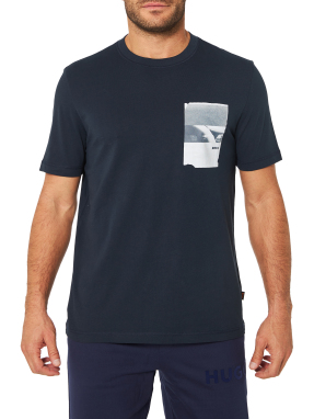 ΑΝΔΡΙΚΟ T-SHIRT | Μπλε Σκούρο XL