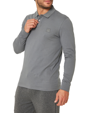 ΑΝΔΡΙΚΗ ΜΑΚΡΥΜΑΝΙΚΗ POLO ΜΠΛΟΥΖΑ | Γκρι S