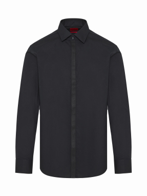 ΑΝΔΡΙΚΟ ΠΟΥΚΑΜΙΣΟ | Μαύρο EU 41