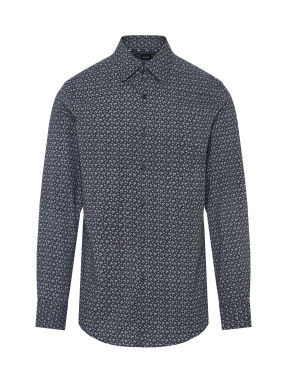 ΑΝΔΡΙΚΟ ΠΟΥΚΑΜΙΣΟ | Μπλε Σκούρο EU 43