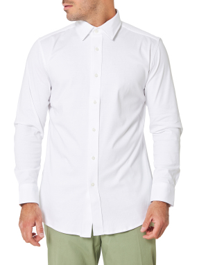 ΑΝΔΡΙΚΟ ΠΟΥΚΑΜΙΣΟ | Λευκό EU 43