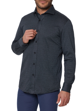 ΑΝΔΡΙΚΟ ΠΟΥΚΑΜΙΣΟ | Μαύρο EU 41