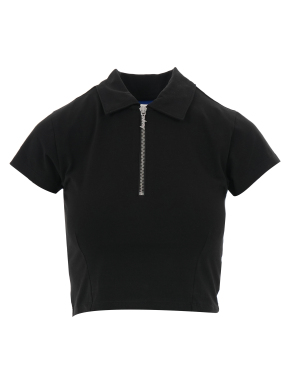 ΓΥΝΑΙΚΕΙA POLO ΜΠΛΟΥΖΑ | Μαύρο S
