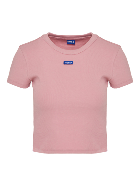 ΓΥΝΑΙΚΕΙΟ CROP T-SHIRT | Ροζ XS