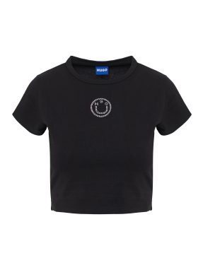 ΓΥΝΑΙΚΕΙΟ CROP ΤΟΠ | Μαύρο XS