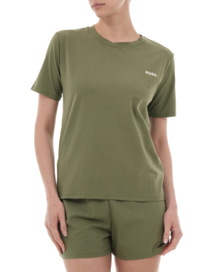 ΓΥΝΑΙΚΕΙΟ T-SHIRT ΠΙΤΖΑΜΑ | Λαδί XL