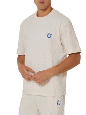 ΑΝΔΡΙΚΟ T-SHIRT | Εκρού 121 XS