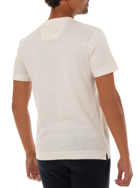 ΑΝΔΡΙΚΟ T-SHIRT BOSS x ASTON MARTIN | Εκρού 118 XL
