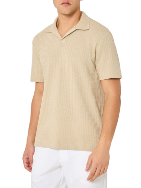 ΑΝΔΡΙΚΗ POLO ΜΠΛΟΥΖΑ | Μπεζ 286 XXL