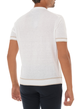ΑΝΔΡΙΚΟ ΠΛΕΚΤΟ T-SHIRT | Λευκό L