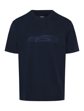 ΑΝΔΡΙΚΟ T-SHIRT BOSS x ASTON MARTIN | Μπλε Σκούρο XL