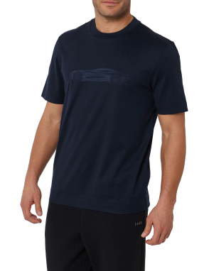 ΑΝΔΡΙΚΟ T-SHIRT BOSS x ASTON MARTIN | Μπλε Σκούρο XL