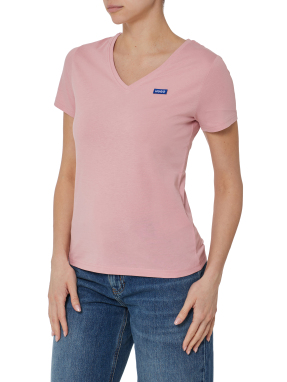 ΓΥΝΑΙΚΕΙΟ T-SHIRT ΜΕ ΛΟΓΟΤΥΠΟ | Ροζ XS