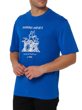 ΑΝΔΡΙΚΟ T-SHIRT | Μπλε XS