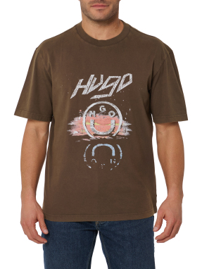 ΑΝΔΡΙΚΟ T-SHIRT | Καφέ XS