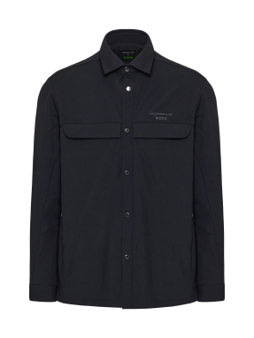 ΑΝΔΡΙΚΟ OVERSHIRT BOSS x PORSCHE | Μαύρο XL