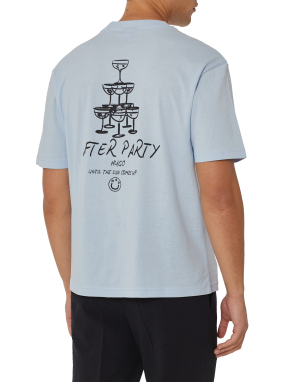 ΑΝΔΡΙΚΟ T-SHIRT | Γαλάζιο 460 XL