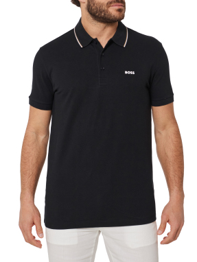 ΑΝΔΡΙΚΗ POLO ΜΠΛΟΥΖΑ | Μαύρο XXXL