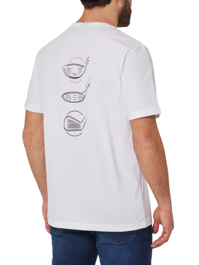 ΑΝΔΡΙΚΟ T-SHIRT | Λευκό XXXL