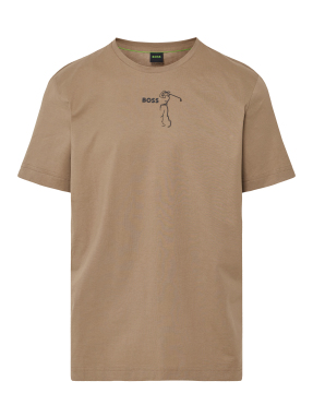 ΑΝΔΡΙΚΟ T-SHIRT | Καφέ Ανοιχτό XXXL