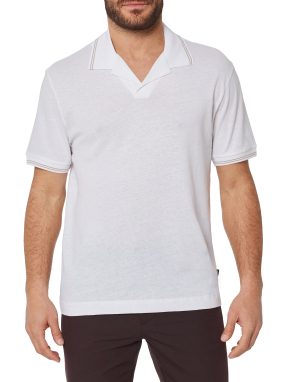 ΑΝΔΡΙΚΗ POLO ΜΠΛΟΥΖΑ | Λευκό XXL