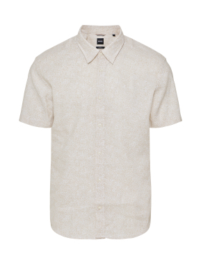 ΑΝΔΡΙΚΟ ΚΟΝΤΟΜΑΝΙΚΟ ΠΟΥΚΑΜΙΣΟ | Μπεζ XL