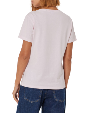 ΓΥΝΑΙΚΕΙΟ T-SHIRT ΜΕ ΛΟΓΟΤΥΠΟ | Ροζ 687 XS