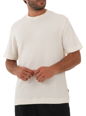 ΑΝΔΡΙΚΟ T-SHIRT | Εκρού 118 XL