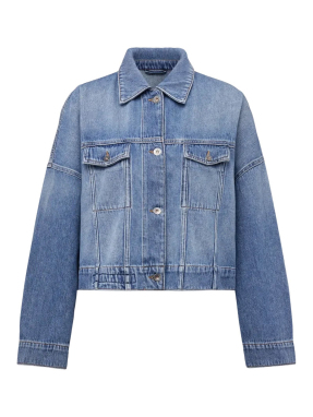 ΓΥΝΑΙΚΕΙΟ DENIM ΜΠΟΥΦΑΝ | Μπλε S