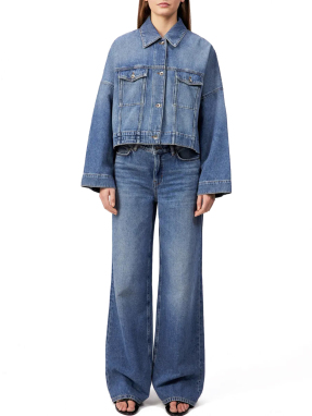 ΓΥΝΑΙΚΕΙΟ DENIM ΜΠΟΥΦΑΝ | Μπλε S