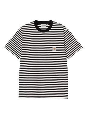 ΑΝΔΡΙΚΟ ΡΙΓΕ T-SHIRT EZRA POCKET | Μαύρο M