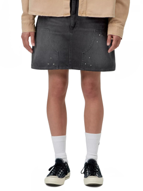 ΜΙΝΙ DENIM ΦΟΥΣΤΑ | Μαύρο S
